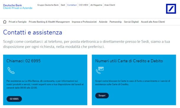 assistenza db Interactive