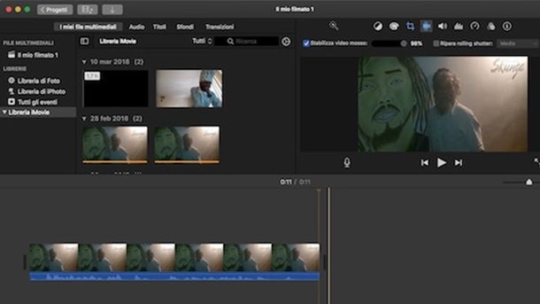 Come stabilizzare i video su macOS