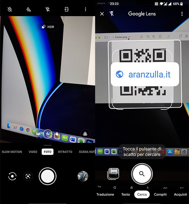 qr fotocamera