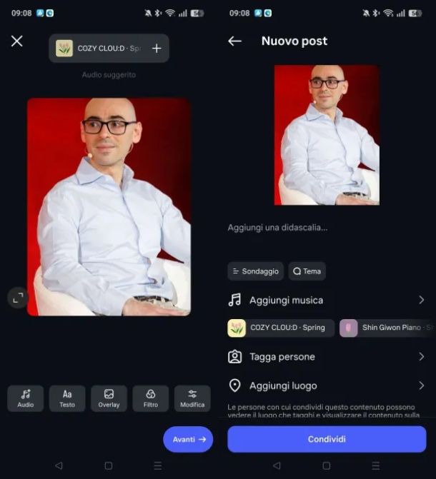 Come mettere una foto intera su Instagram post
