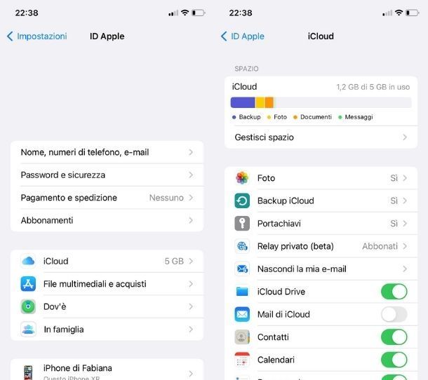 Informazioni preliminari iCloud Drive