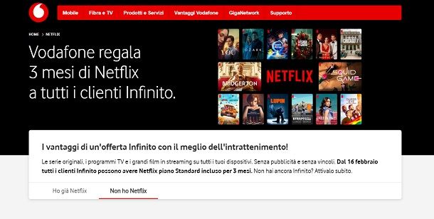 pagare netflix con credito telefonico