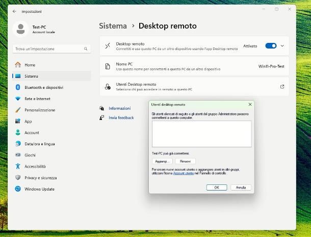 Programmi per accesso remoto