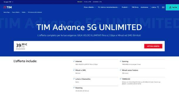 TIM Advance 5G