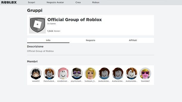 Amministratori ufficiali Roblox