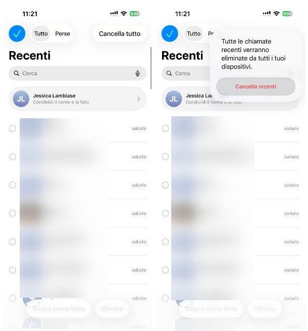Come cancellare la cronologia sul cellulare: iPhone