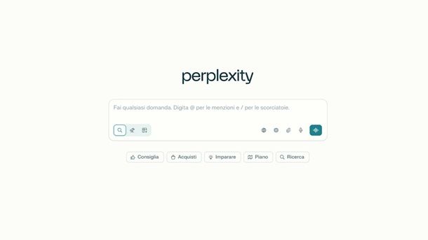 Miglior motore di ricerca AI Perplexity