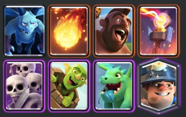 Deck arena 6 Clash Royale