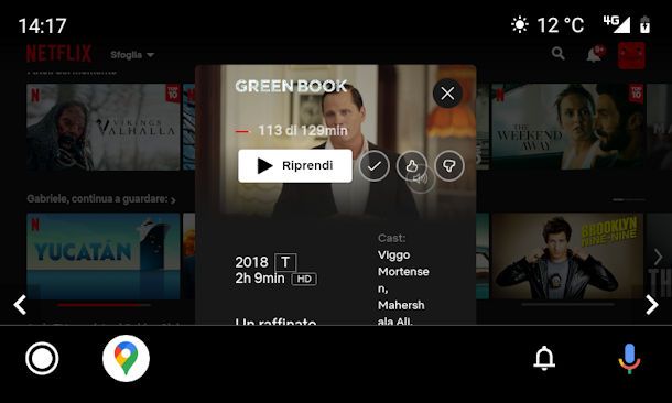 Netflix su Android Auto