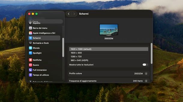 Come riportare lo schermo a dimensioni normali Mac