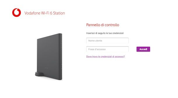Problemi con Vodafone Station