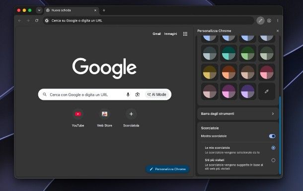Come rimettere la pagina iniziale di Google Chrome