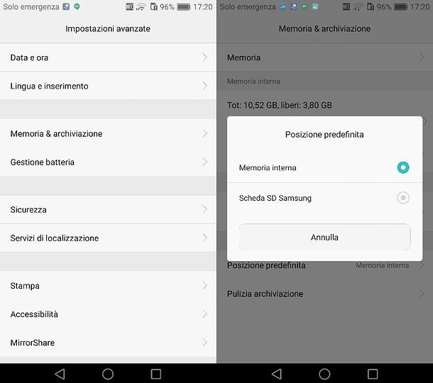 Come installare app su SD HUAWEI