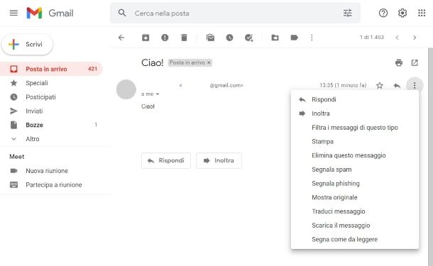 Come rintracciare indirizzo IP di un'email