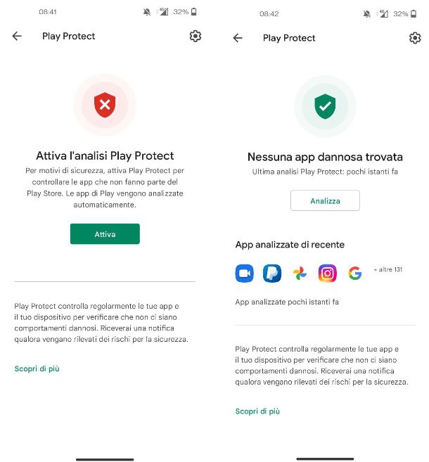 Rimuovere malware da Android