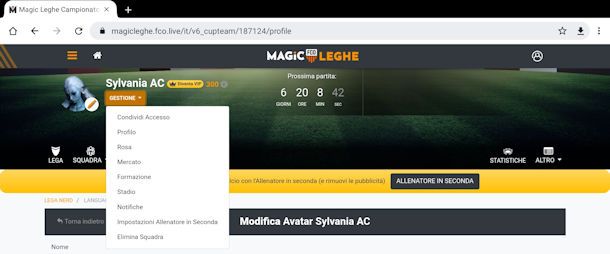 Fantacalcio Magic Leghe