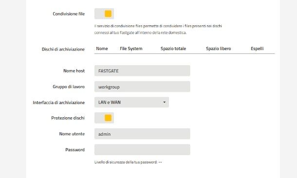Come accedere all'hard disk collegato al router Fastweb