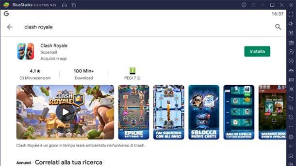 Clash Royale BlueStacks