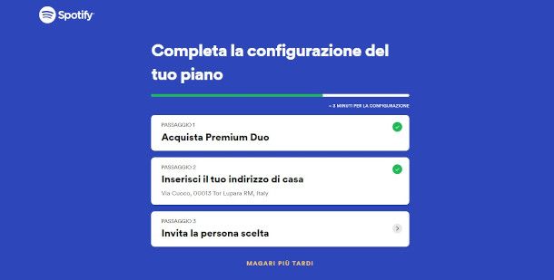 invitare un secondo account su Spotify Duo