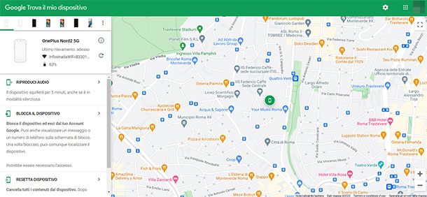 Come localizzare un cellulare Android da PC