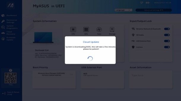 Come aggiornare BIOS ASUS