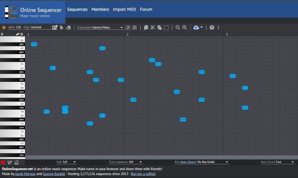 Online Sequencer