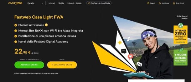 Fastweb FWA