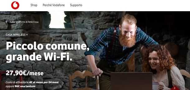 Offerte Vodafone casa FWA