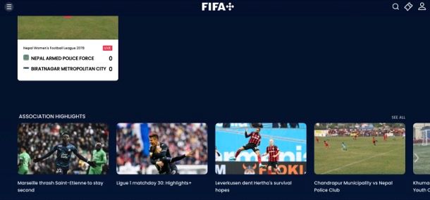 Come funziona FIFA+