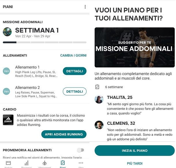 Altre ottime app per palestra