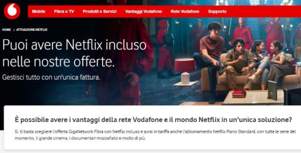 Vodafone Netflix