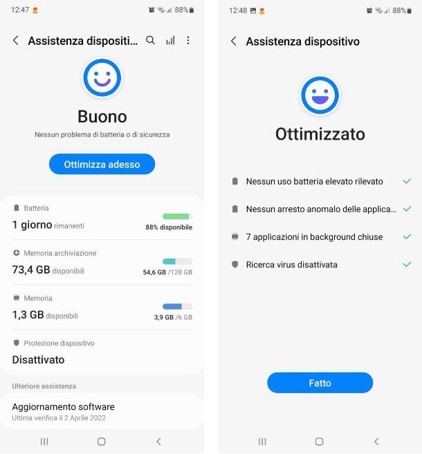 Come liberare spazio su Android Samsung