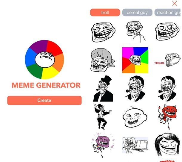 Come fare meme con iPhone Simple Meme Creator