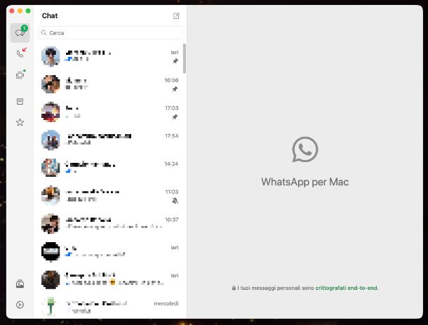 WhatsApp Mac