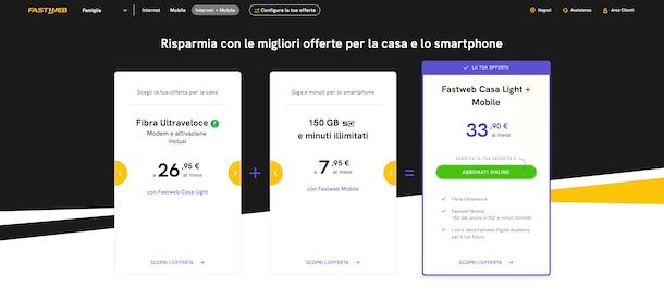 Fastweb Casa + Mobile