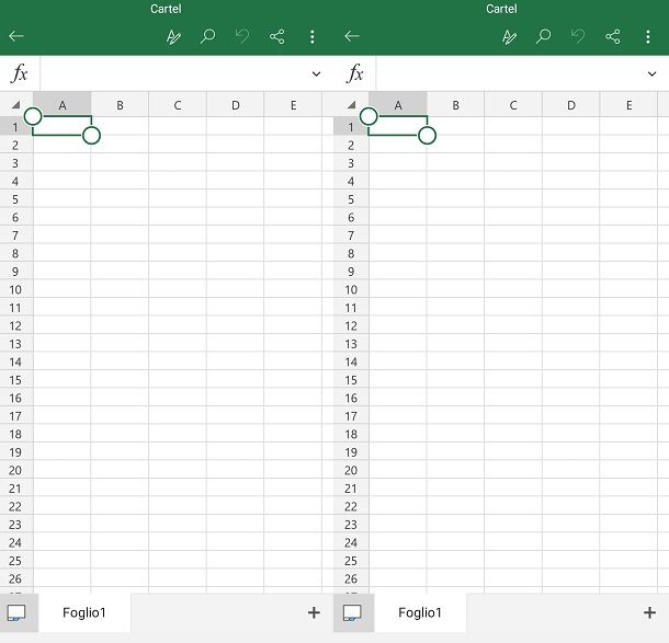 Convertire file Excel in PDF da dispositivi Android