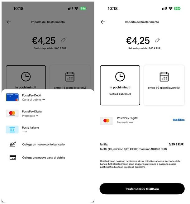 Come trasferire soldi da PayPal a Postepay