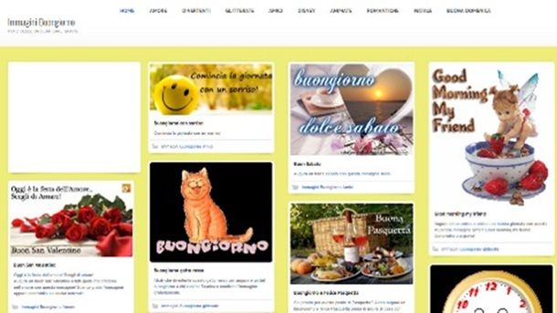 Immagini buongiorno sito per scaricare immagini