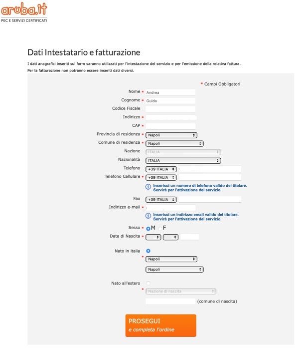 Firma Digitale Remota Aruba