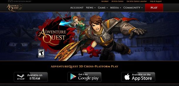 adventure quest 3d