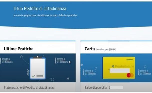 Sito reddito di cittadinanza