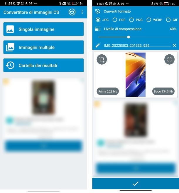 Come trasformare una foto in JPG dal cellulare Android