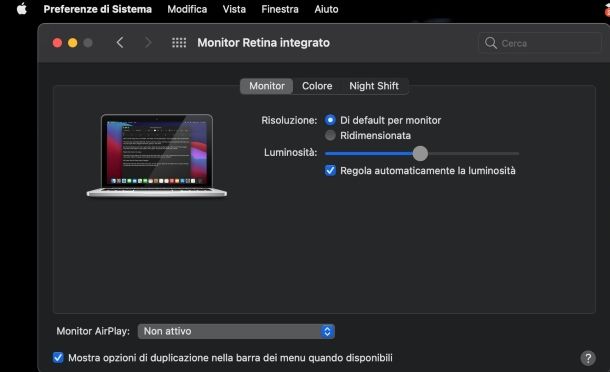 Come disattivare AirPlay su Mac