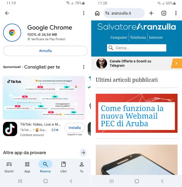 Chrome Android