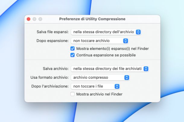 Come creare file ZIP su Mac