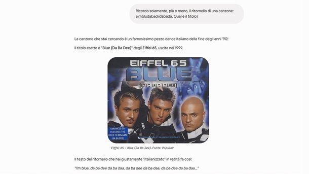 Utilizzare l'IA per trovare una canzone dal testo