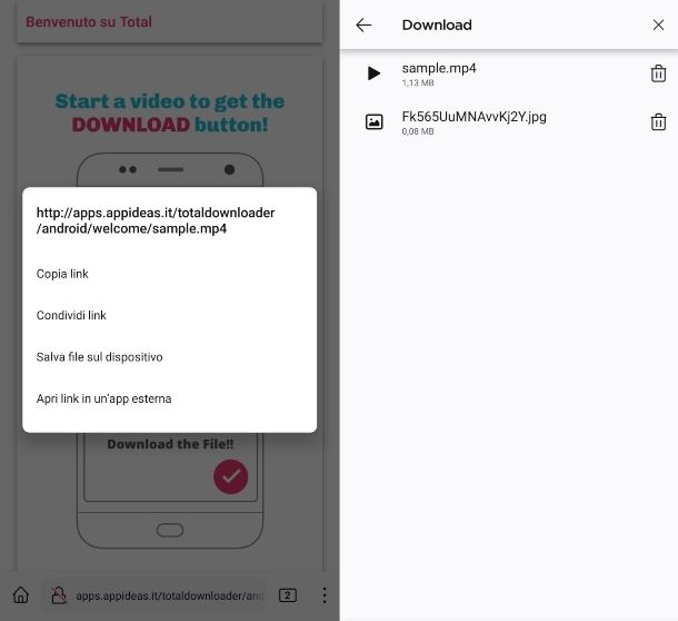 Come scaricare video con Firefox Android