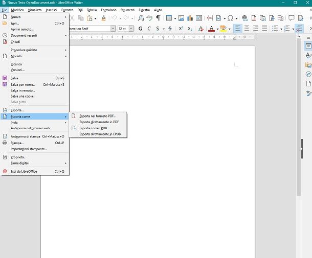 libreoffice pdf