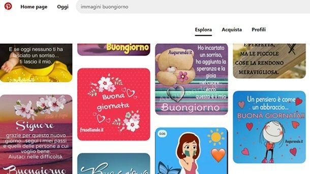 Pinterest Immagini buongiorno