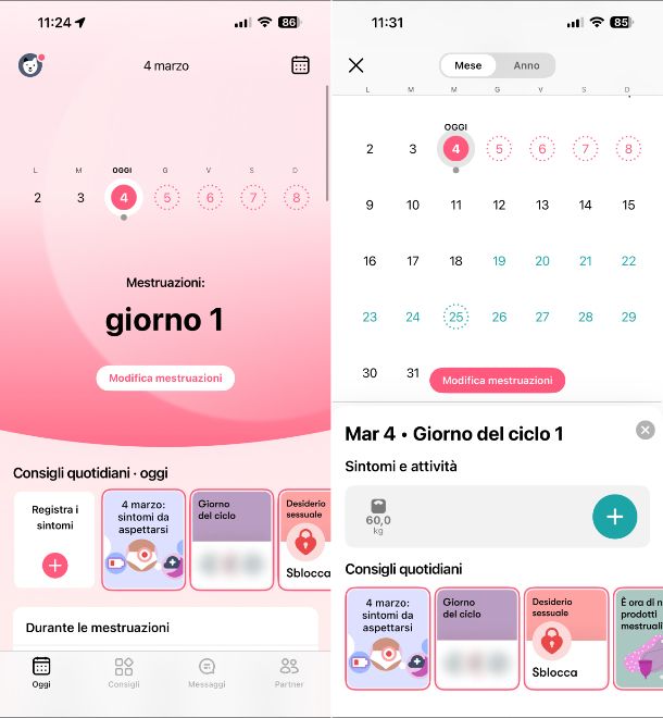 Flo Calendario Ciclo Mestruale